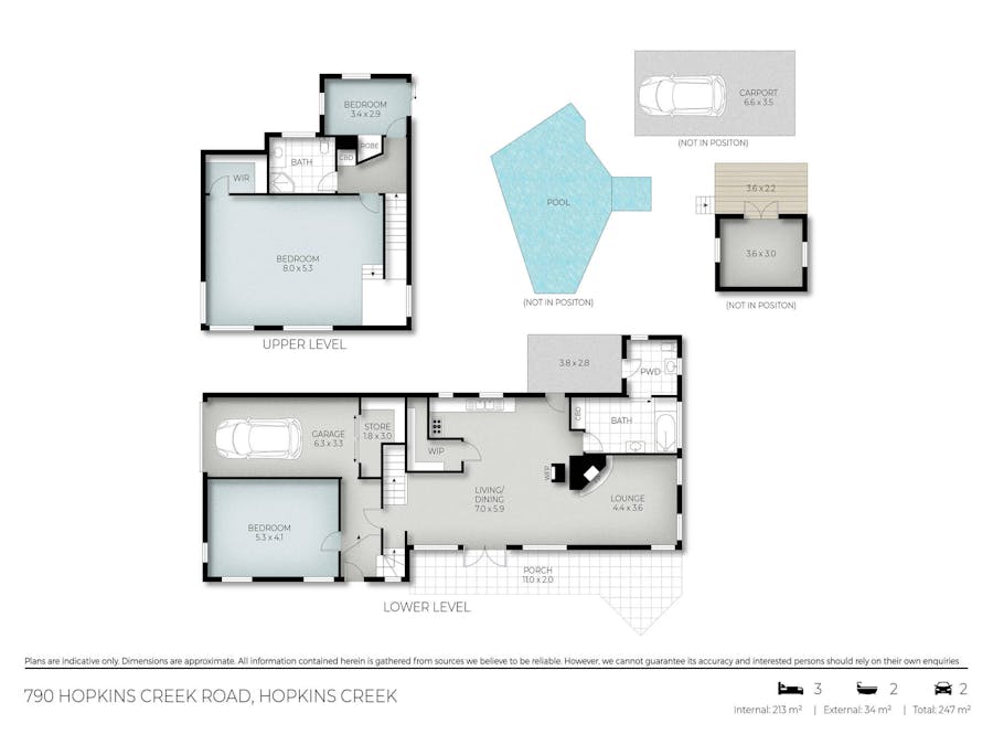 790 Hopkins Creek Road, Hopkins Creek, NSW, 2484 - Floorplan 1