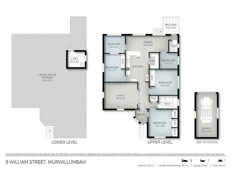 9 William Street, Murwillumbah, NSW, 2484 - Floorplan 1