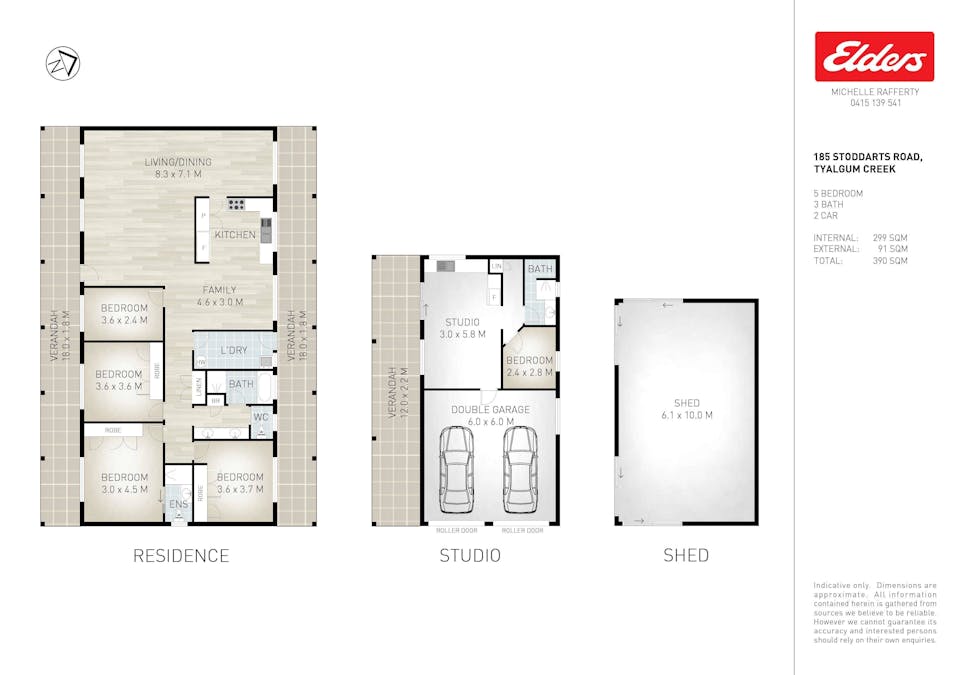 185  Stoddarts Road, Tyalgum Creek, NSW, 2484 - Floorplan 1