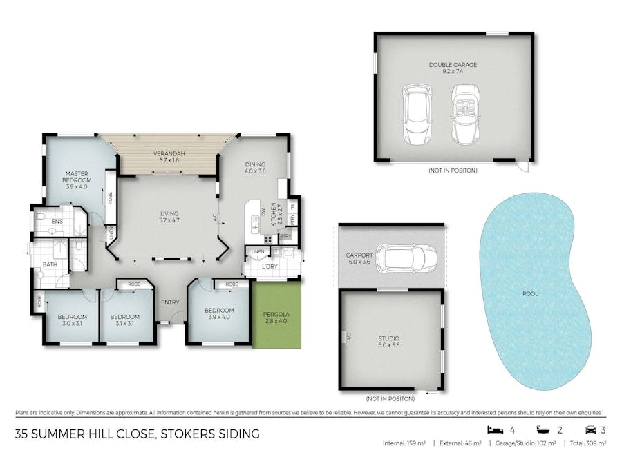35 Summer Hill Close, Stokers Siding, NSW, 2484 - Floorplan 1
