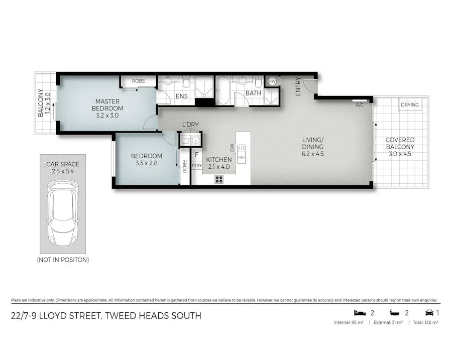 22/7-9 Lloyd Street, Tweed Heads South, NSW, 2486 - Floorplan 1