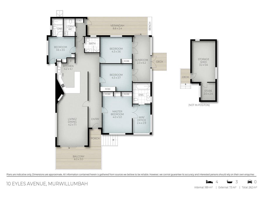 10 Eyles Avenue, Murwillumbah, NSW, 2484 - Floorplan 1
