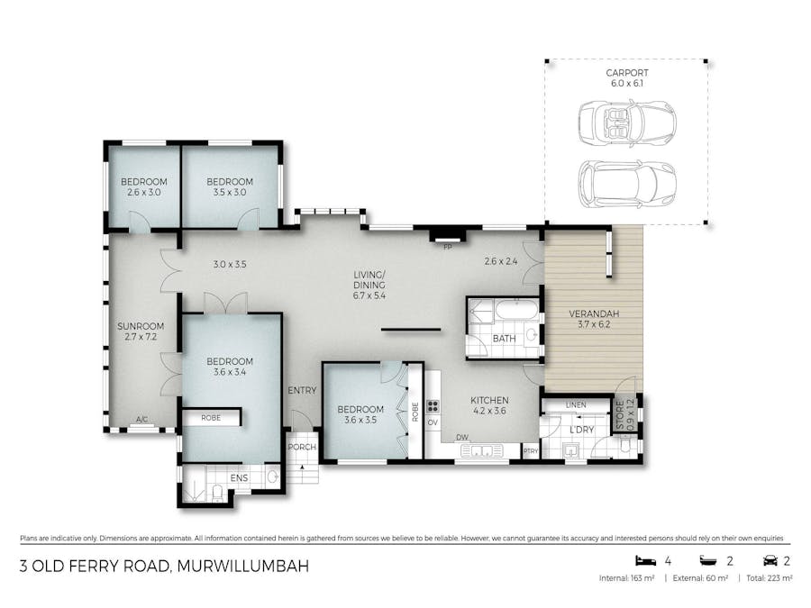 3 Old Ferry Road, Murwillumbah, NSW, 2484 - Floorplan 1