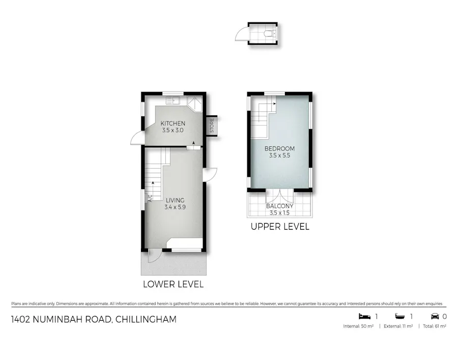 1402 Numinbah Road, Chillingham, NSW, 2484 - Floorplan 1