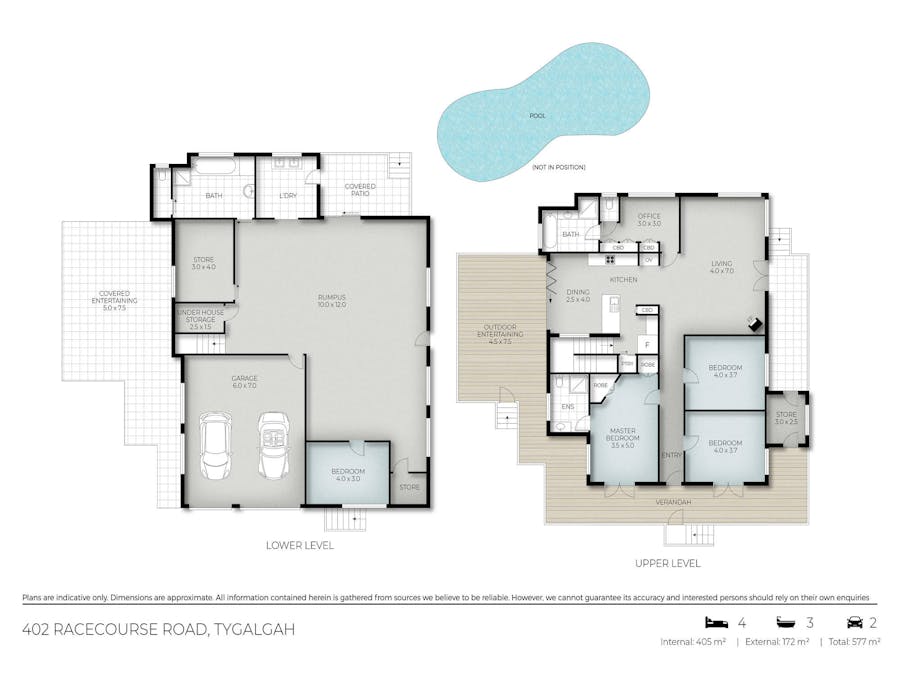 402 Racecourse Road, Tygalgah, NSW, 2484 - Floorplan 2