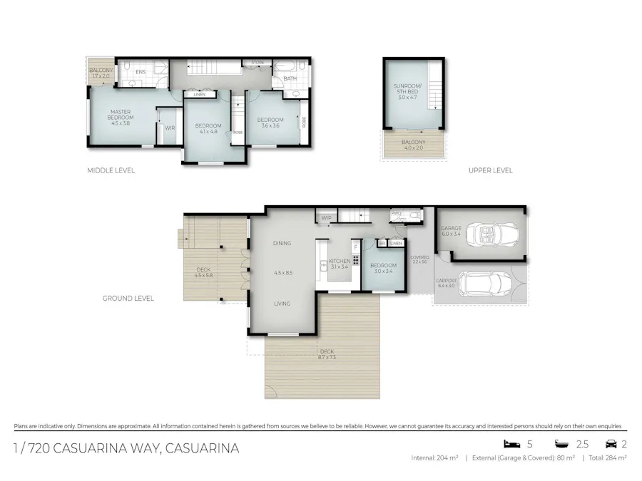 1/720 Casuarina Way, Casuarina, NSW, 2487 - Floorplan 1