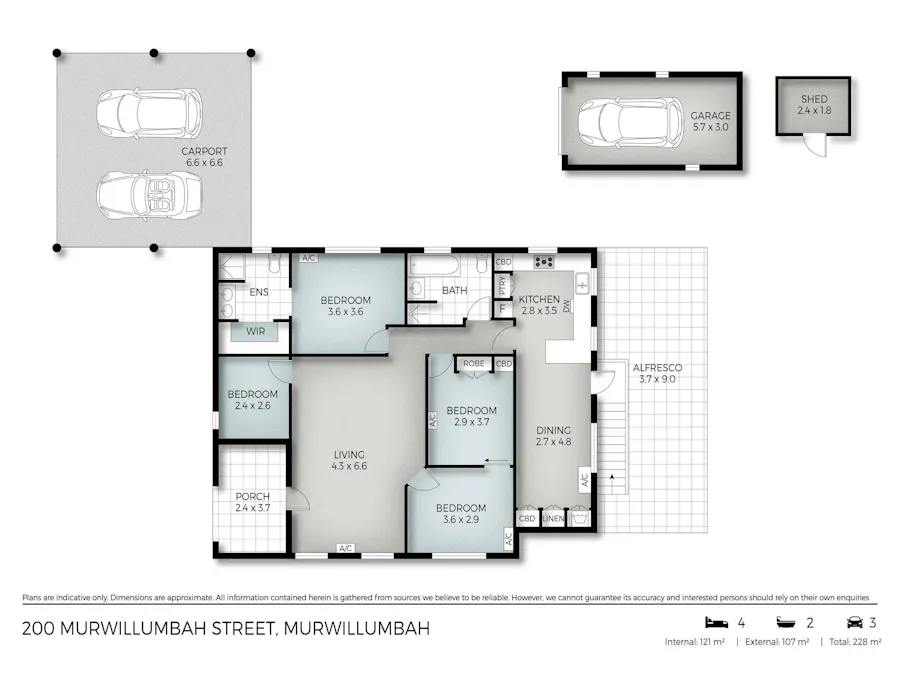 200 Murwillumbah Street, Murwillumbah, NSW, 2484 - Floorplan 1