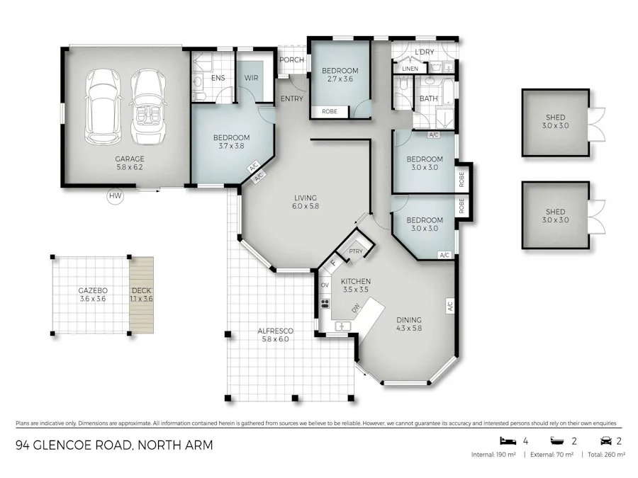 94 Glencoe Road, North Arm, NSW, 2484 - Floorplan 1