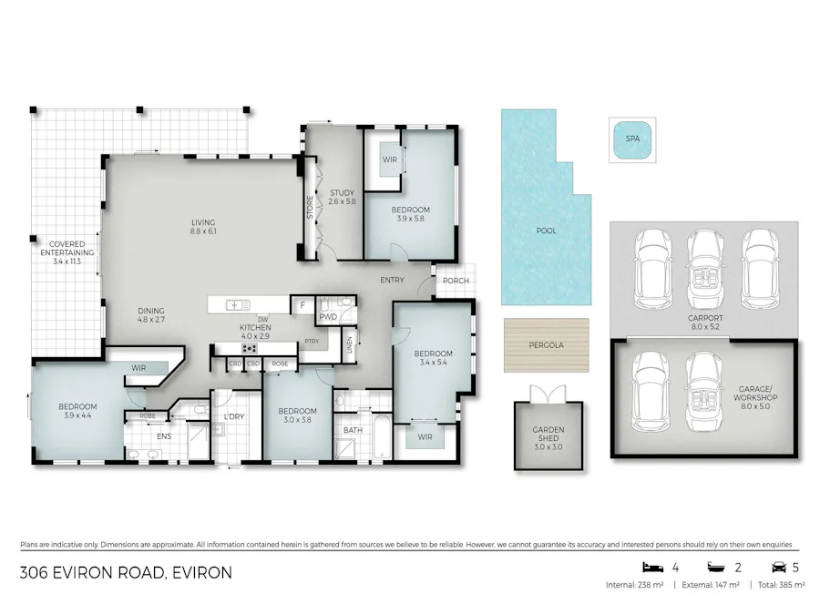 306 Eviron Road, Eviron, NSW, 2484 - Floorplan 1