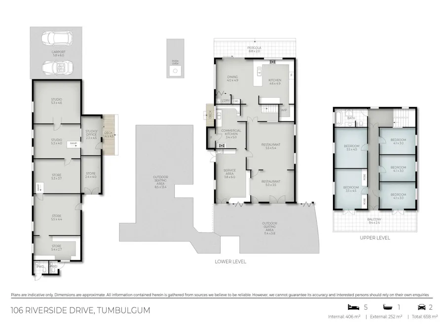 106 Riverside Drive, Tumbulgum, NSW, 2490 - Floorplan 1