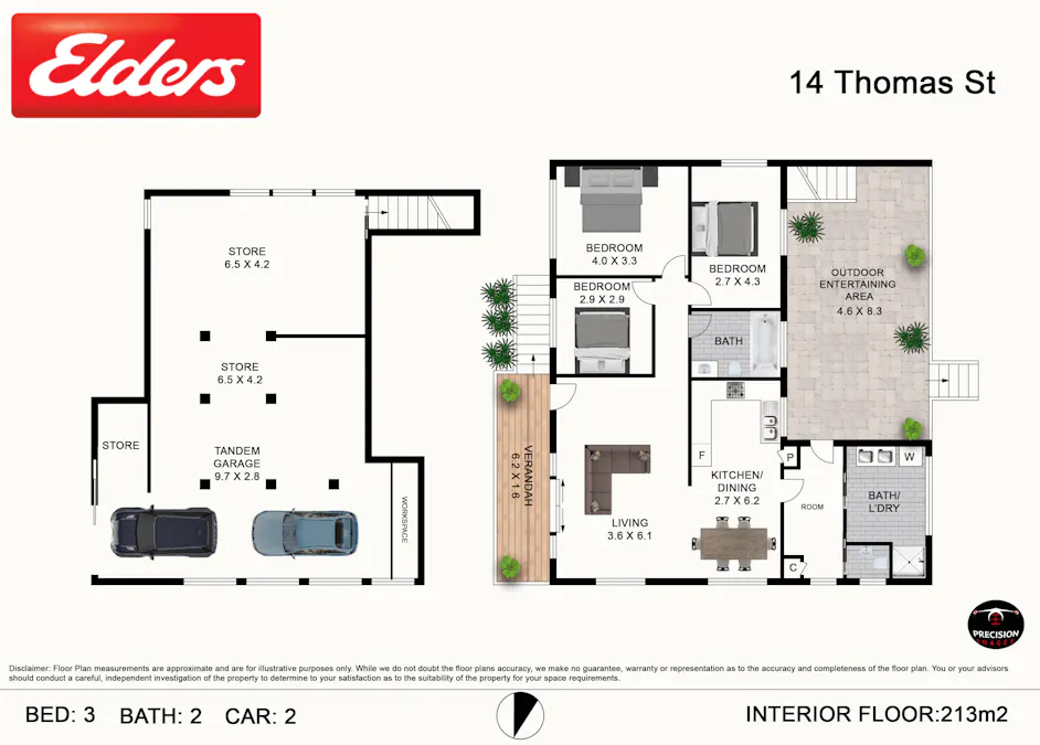 14 Thomas Street, Bray Park, NSW, 2484 - Floorplan 1