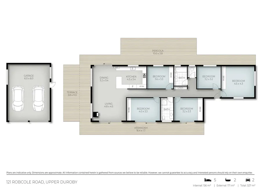 121 Robcole Road, North Tumbulgum, NSW, 2490 - Floorplan 1