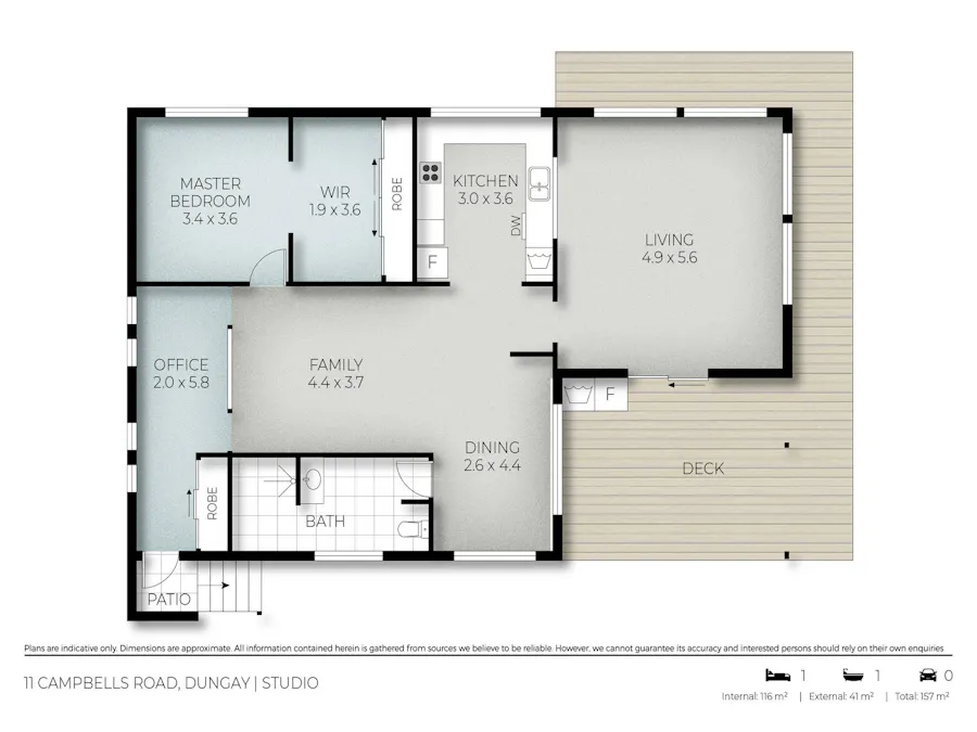 11 Campbells Road, Dungay, NSW, 2484 - Floorplan 2