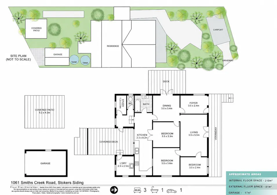 1061 Smiths Creek Road, Stokers Siding, NSW, 2484 - Floorplan 1