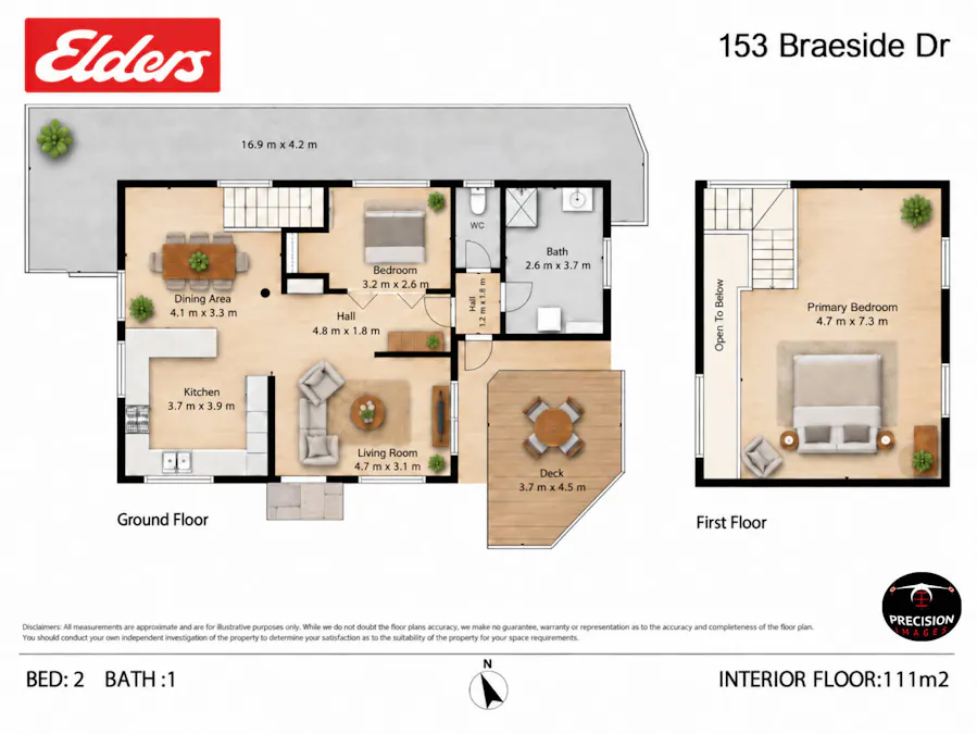 153 Braeside Drive, Uki, NSW, 2484 - Floorplan 1