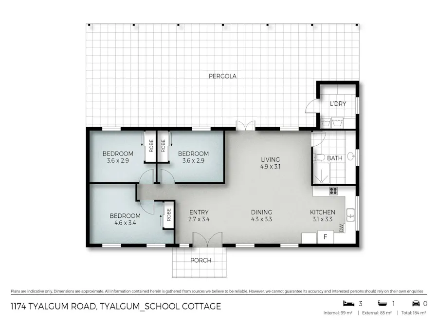 1174 Tyalgum Road, Eungella, NSW, 2484 - Floorplan 1