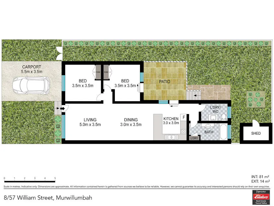 8/55 William Street, Murwillumbah, NSW, 2484 - Floorplan 1