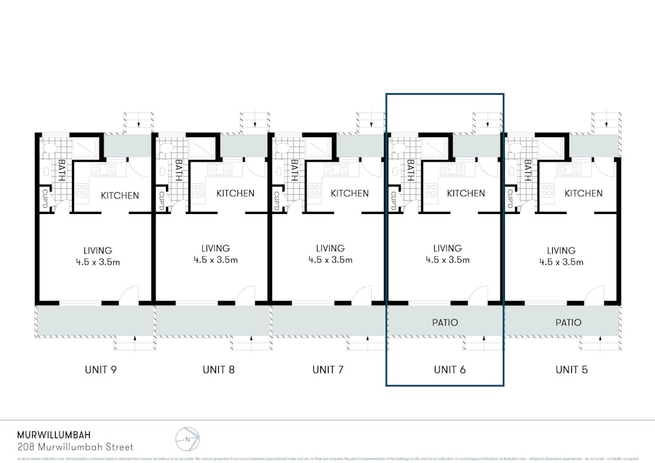 6/208 Murwillumbah Street, Murwillumbah, NSW, 2484 - Floorplan 1