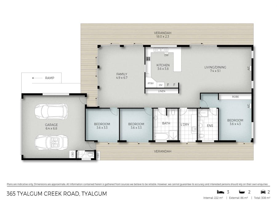 365 Tyalgum Creek Road, Tyalgum Creek, NSW, 2484 - Floorplan 2