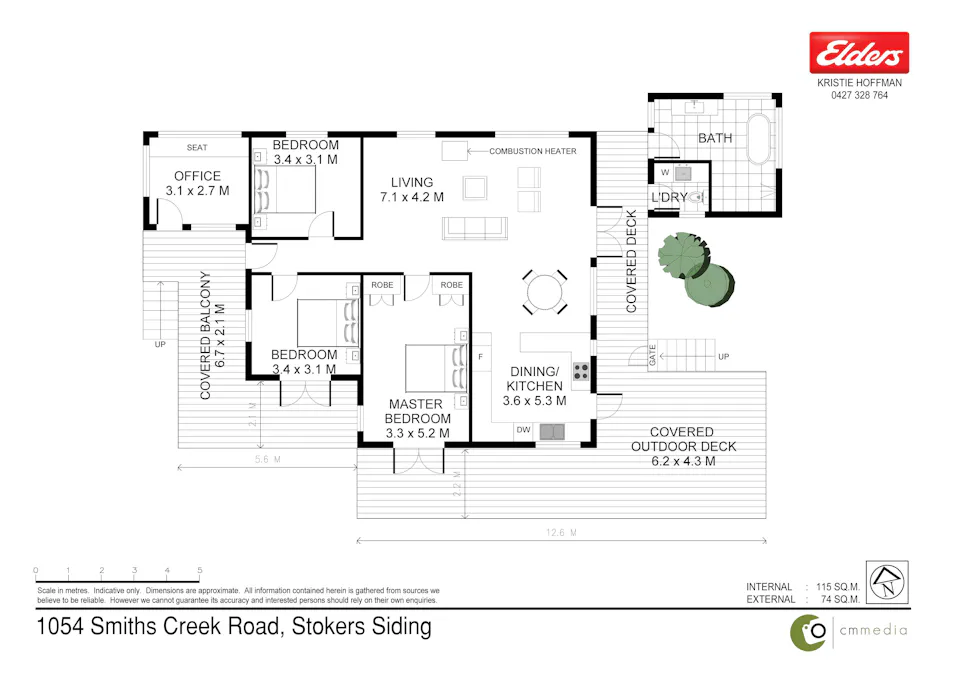 1054 Smiths Creek Road, Stokers Siding, NSW, 2484 - Floorplan 1