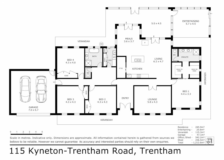 115 Kyneton-Trentham Road, Trentham, VIC, 3458 - Floorplan 1