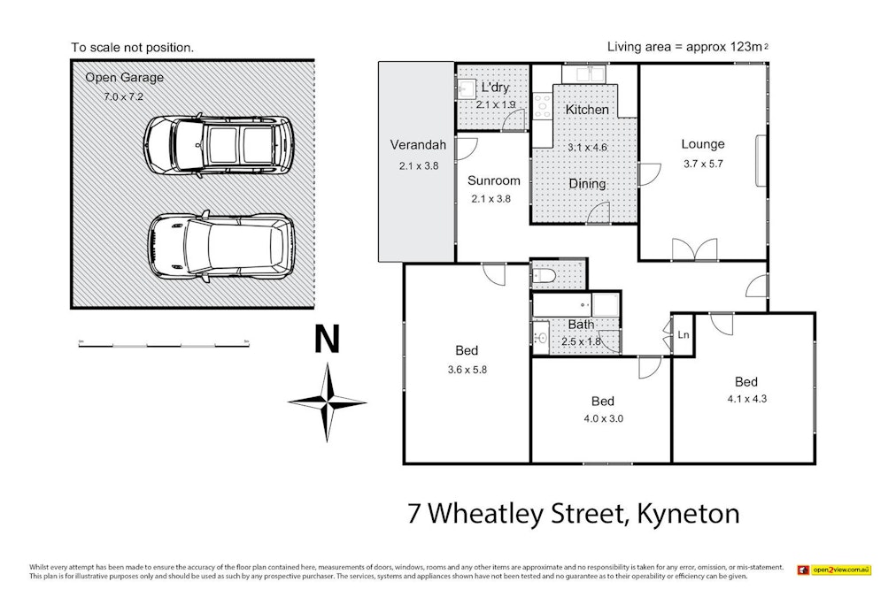 7 Wheatley Street, Kyneton, VIC, 3444 - Floorplan 1