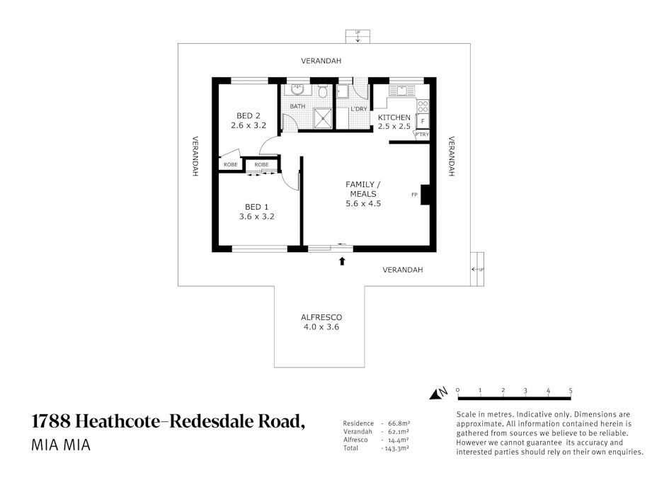 1788 Heathcote-Redesdale Road, Mia Mia, VIC, 3444 - Floorplan 1