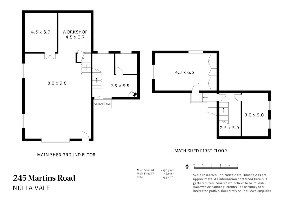 245 Martins Road, Nulla Vale, VIC, 3435 - Floorplan 1
