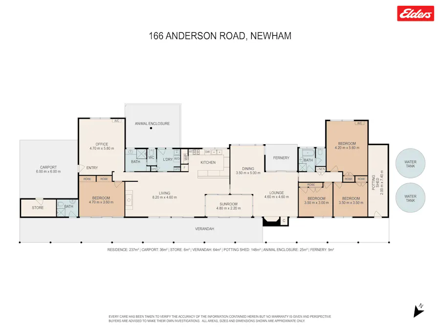 166 Anderson Road, Newham, VIC, 3442 - Floorplan 1