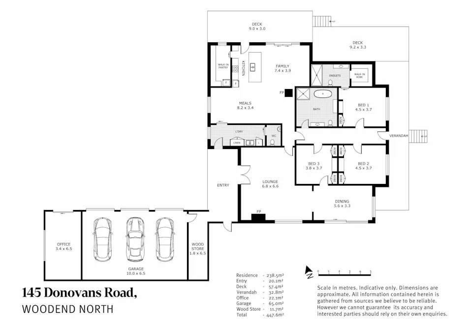 145 Donovans Road, Woodend, VIC, 3442 - Floorplan 1