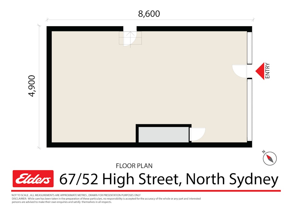 67/52 High Street, North Sydney, NSW, 2060 - Floorplan 1