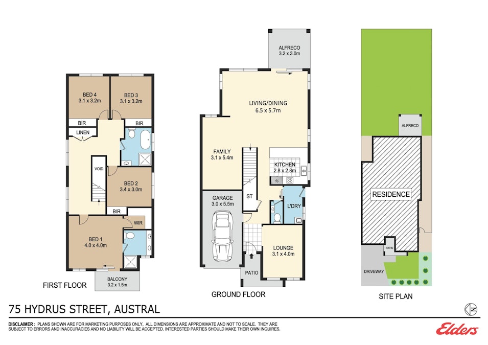 75 Hydrus Street, Austral, NSW, 2179 - Floorplan 1