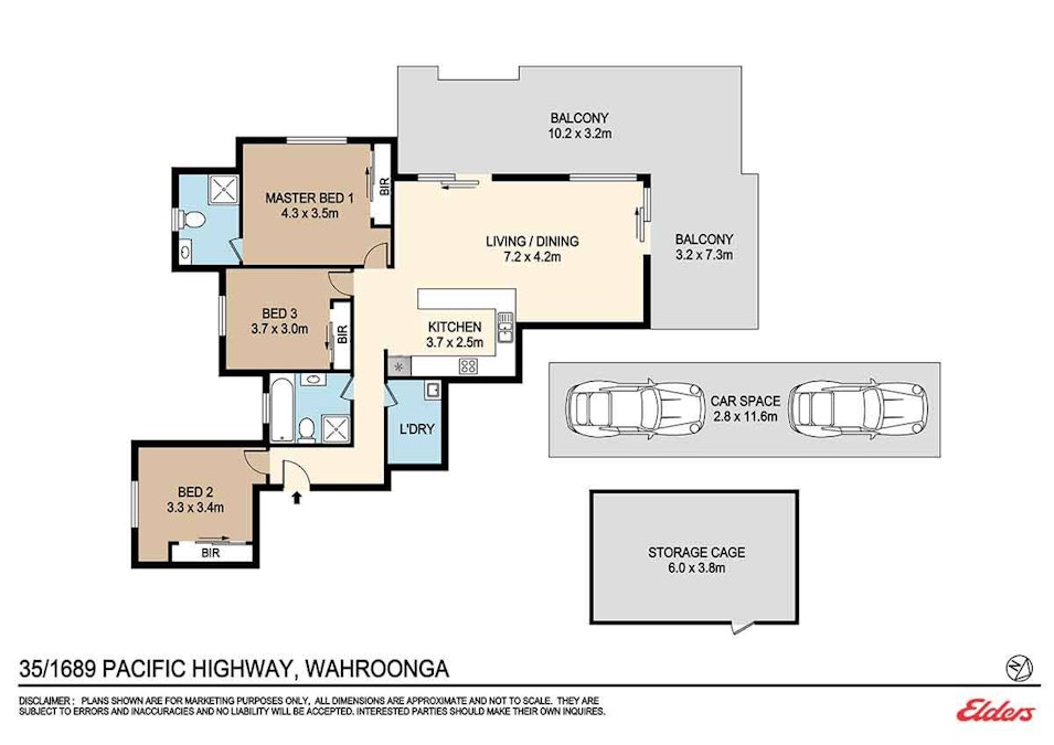 35/1689 Pacific Highway, Wahroonga, NSW, 2076 - Floorplan 1