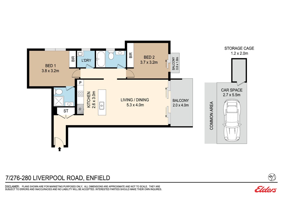 7/276-280 Liverpool Road, Enfield, NSW, 2136 - Floorplan 1