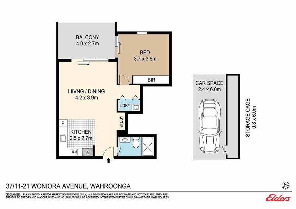 37/11-21 Woniora Avenue, Wahroonga, NSW, 2076 - Floorplan 1