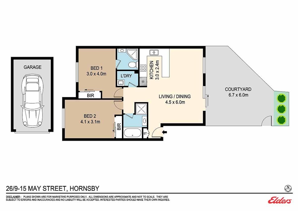 26/9-15 May Street, Hornsby, NSW, 2077 - Floorplan 1