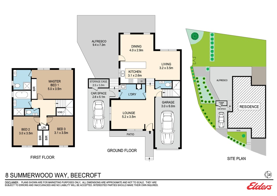 8 Summerwood Way, Beecroft, NSW, 2119 - Floorplan 1