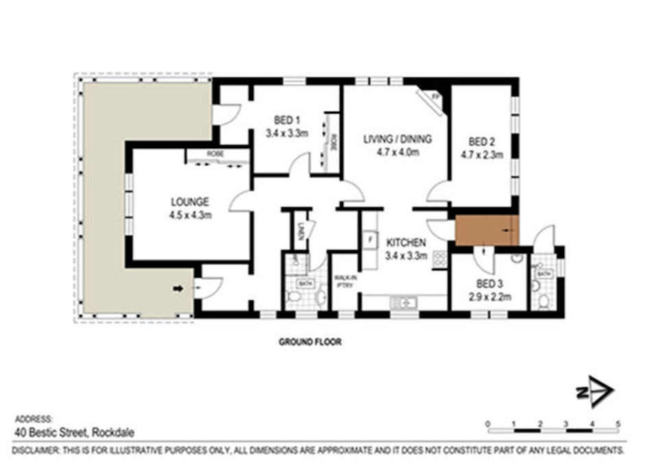 40 Bestic Street, Rockdale, NSW, 2216 - Floorplan 2