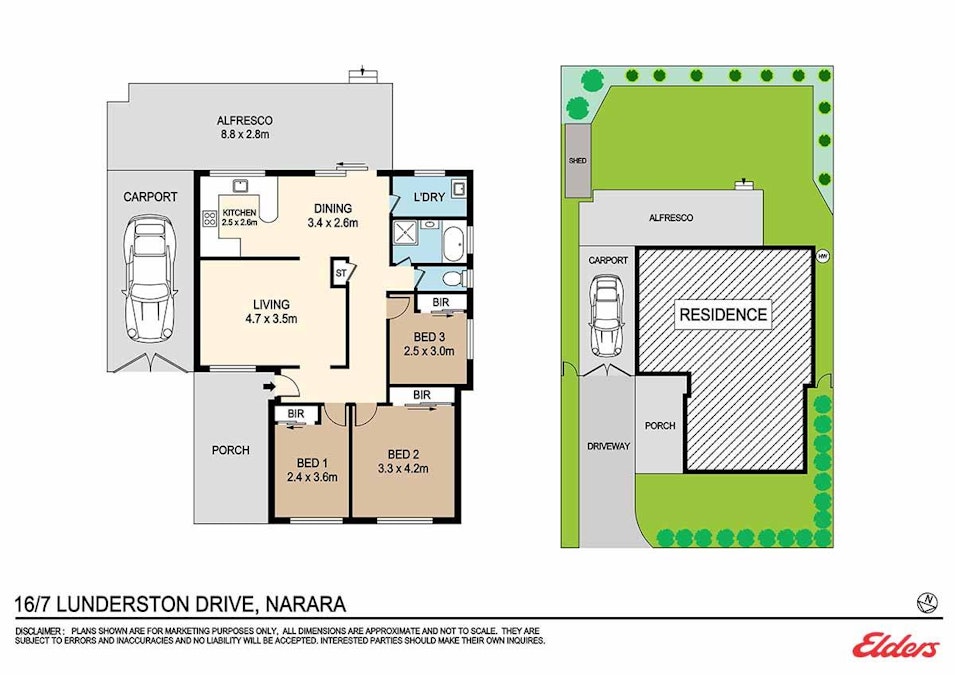 16/7 Lunderston Drive, Narara, NSW, 2250 - Floorplan 1