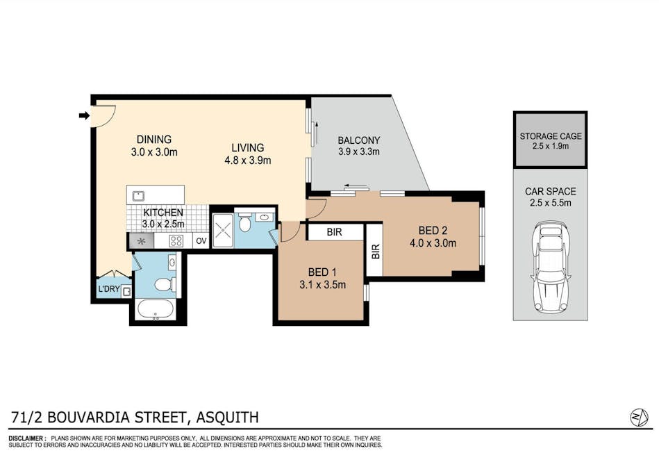 71/2 Bouvardia Street, Asquith, NSW, 2077 - Floorplan 1