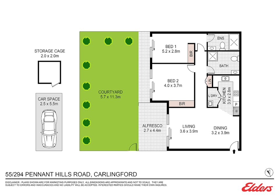 55/294 Pennant Hills Road, Carlingford, NSW, 2118 - Floorplan 1