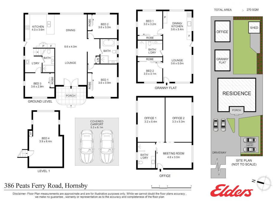386 Peats Ferry Road, Hornsby, NSW, 2077 - Floorplan 1