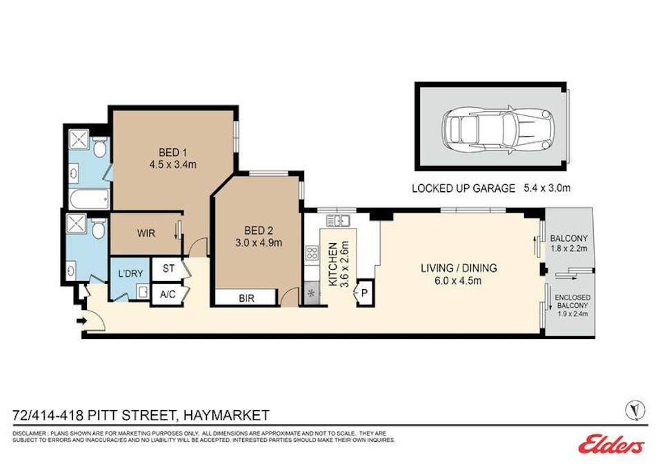 72/414-418 Pitt Street, Haymarket, NSW, 2000 - Floorplan 1