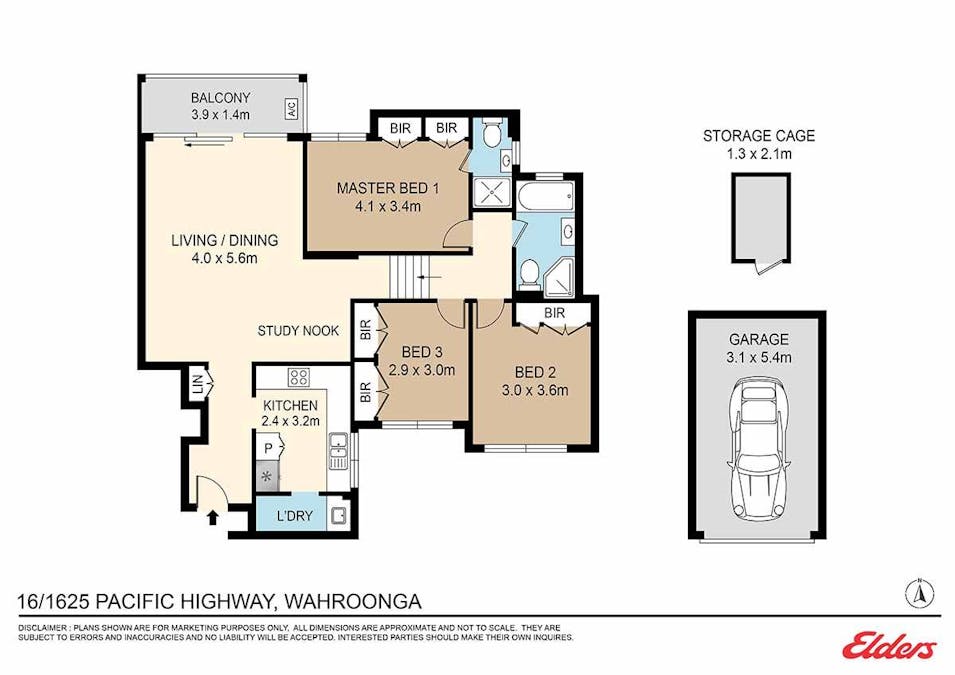 16/1625 Pacific Highway, Wahroonga, NSW, 2076 - Floorplan 1