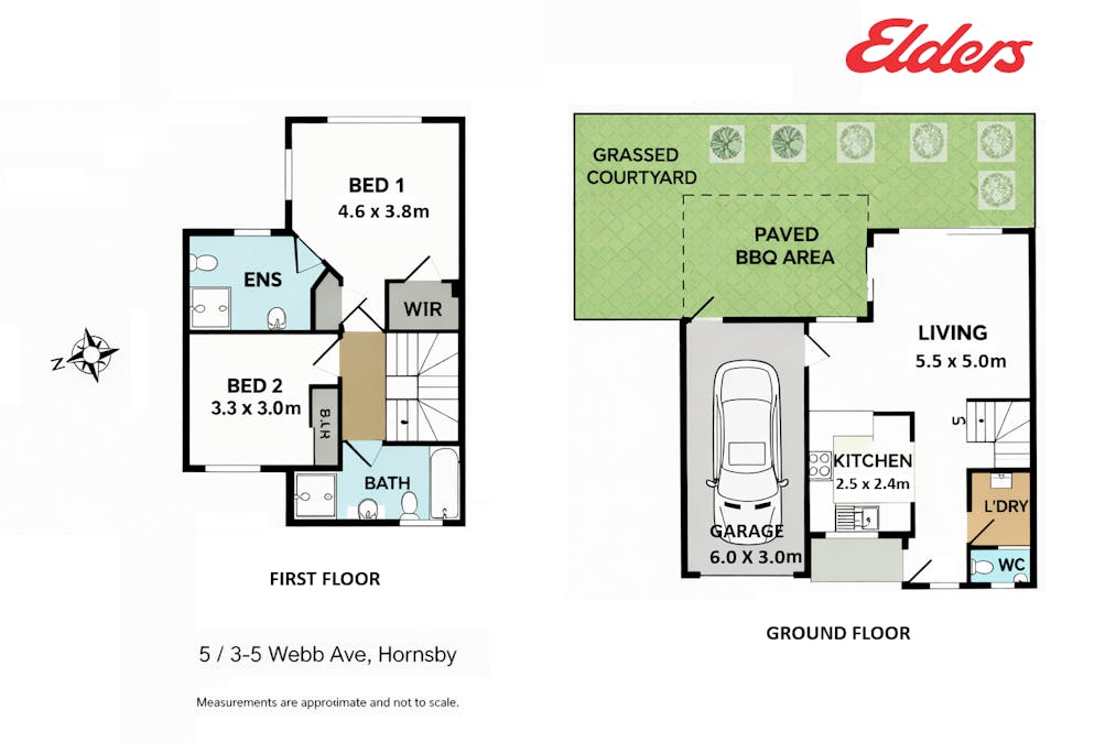 5/3-5 Webb Avenue, Hornsby, NSW, 2077 - Floorplan 1