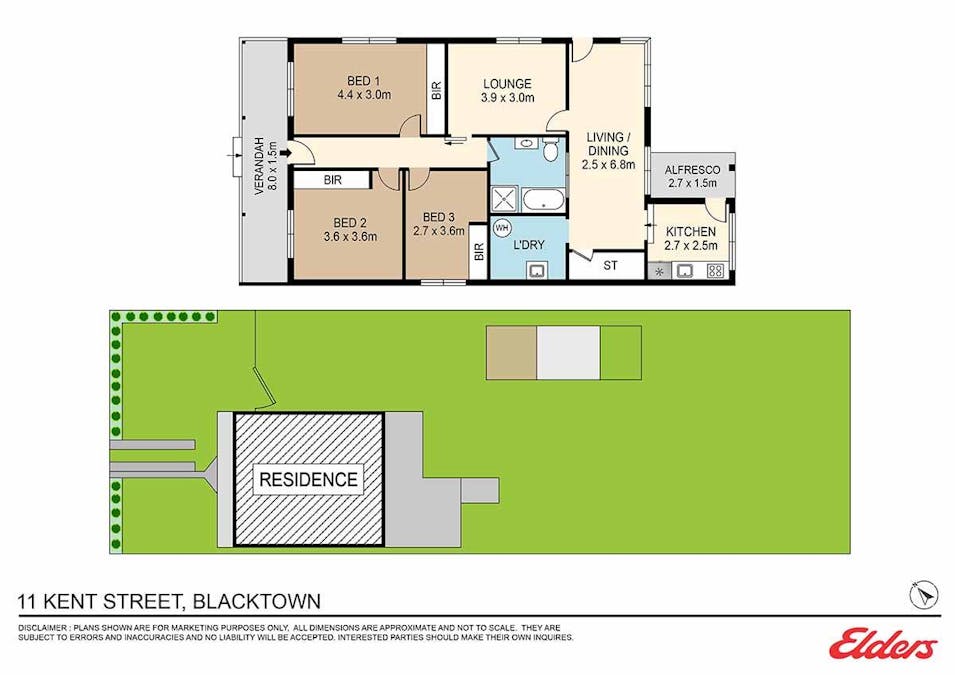 11 Kent Street, Blacktown, NSW, 2148 - Floorplan 1