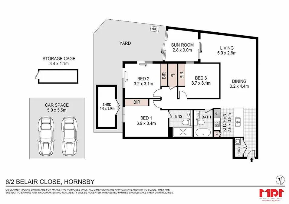 6/2-8 Belair Close, Hornsby, NSW, 2077 - Floorplan 1