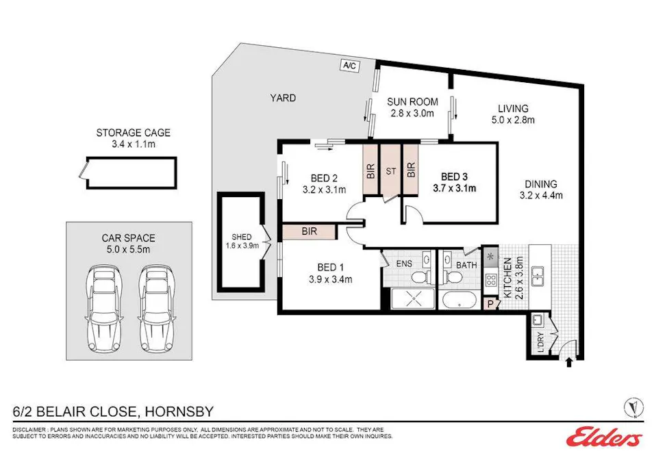 6/2-8 Belair Close, Hornsby, NSW, 2077 - Floorplan 1
