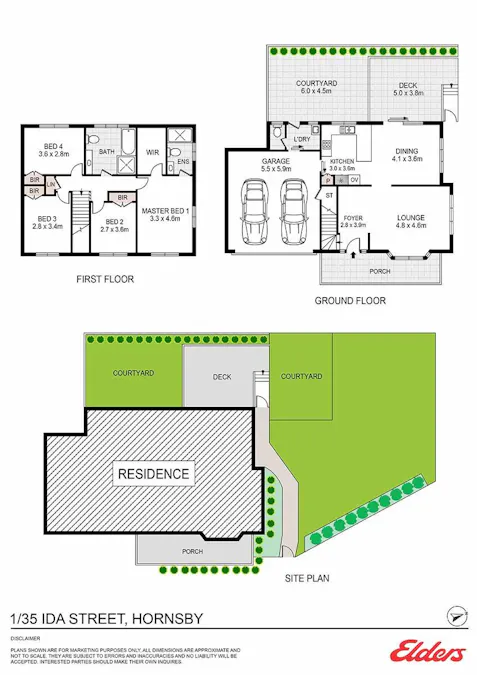1/35 Ida Street, Hornsby, NSW, 2077 - Floorplan 1