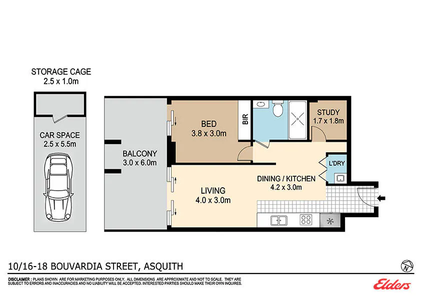 10/16-18 Bouvardia Street, Asquith, NSW, 2077 - Floorplan 1